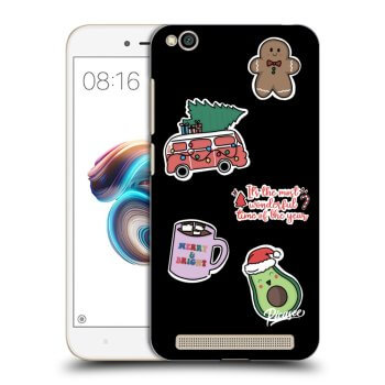 Obal pre Xiaomi Redmi 5A - Christmas Stickers