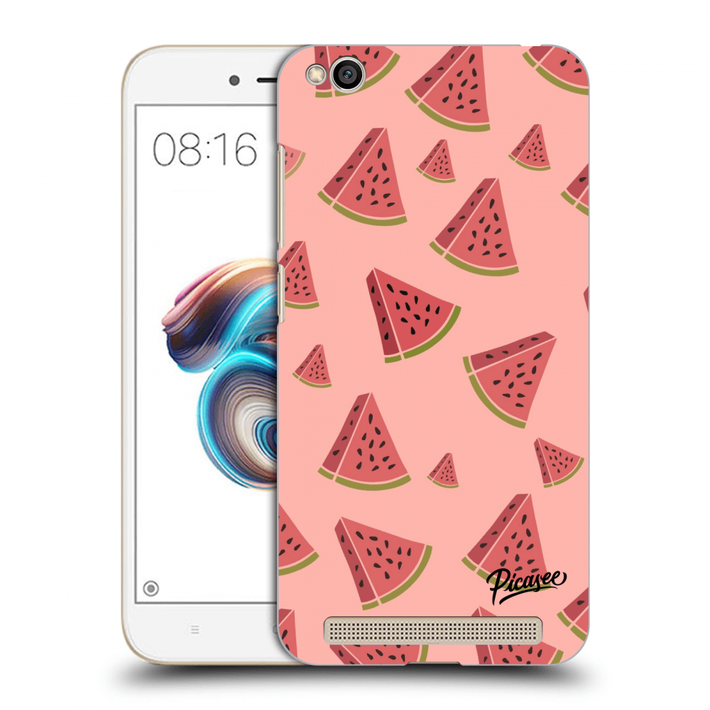 Picasee silikónový mliečny obal pre Xiaomi Redmi 5A - Watermelon