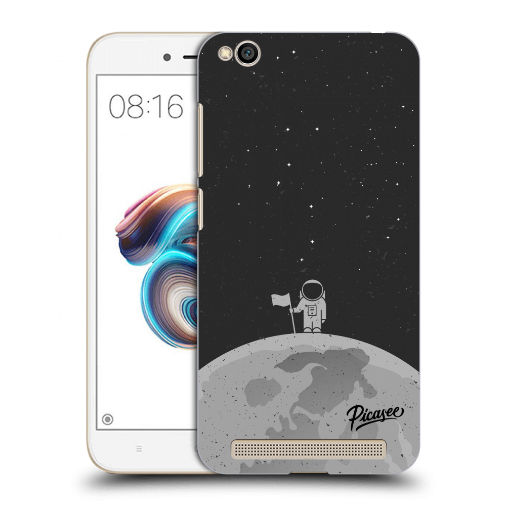 Picasee silikónový čierny obal pre Xiaomi Redmi 5A - Astronaut