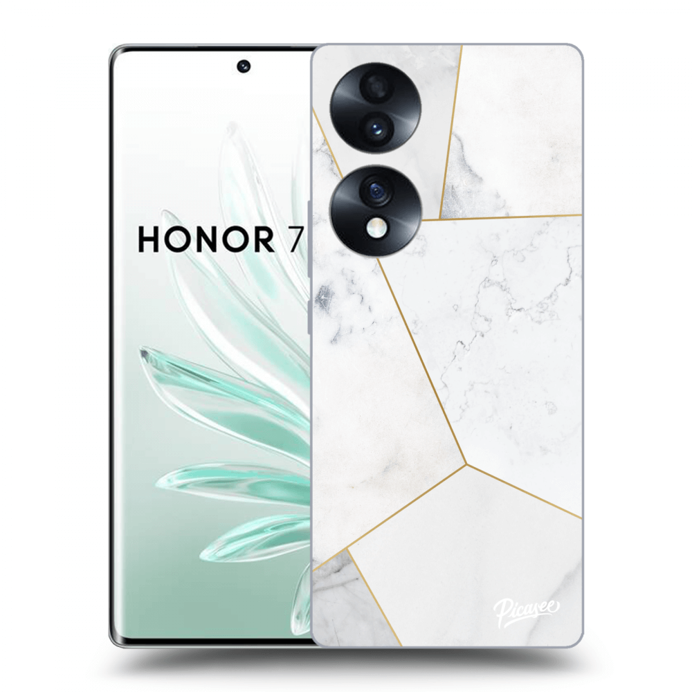 Picasee ULTIMATE CASE pro Honor 70 - White tile
