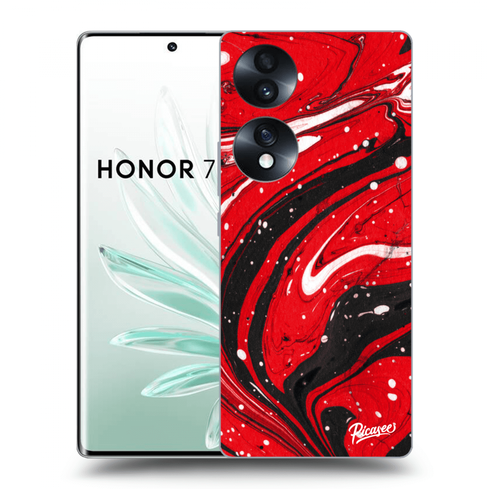 Picasee ULTIMATE CASE pro Honor 70 - Red black