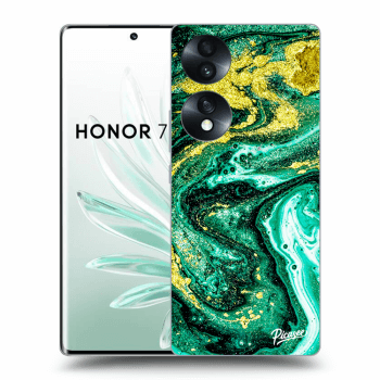 Obal pre Honor 70 - Green Gold