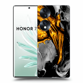 Obal pre Honor 70 - Black Gold