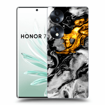 Obal pre Honor 70 - Black Gold 2