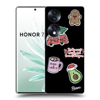 Obal pre Honor 70 - Christmas Stickers
