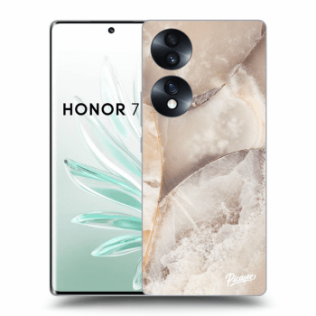 Obal pre Honor 70 - Cream marble