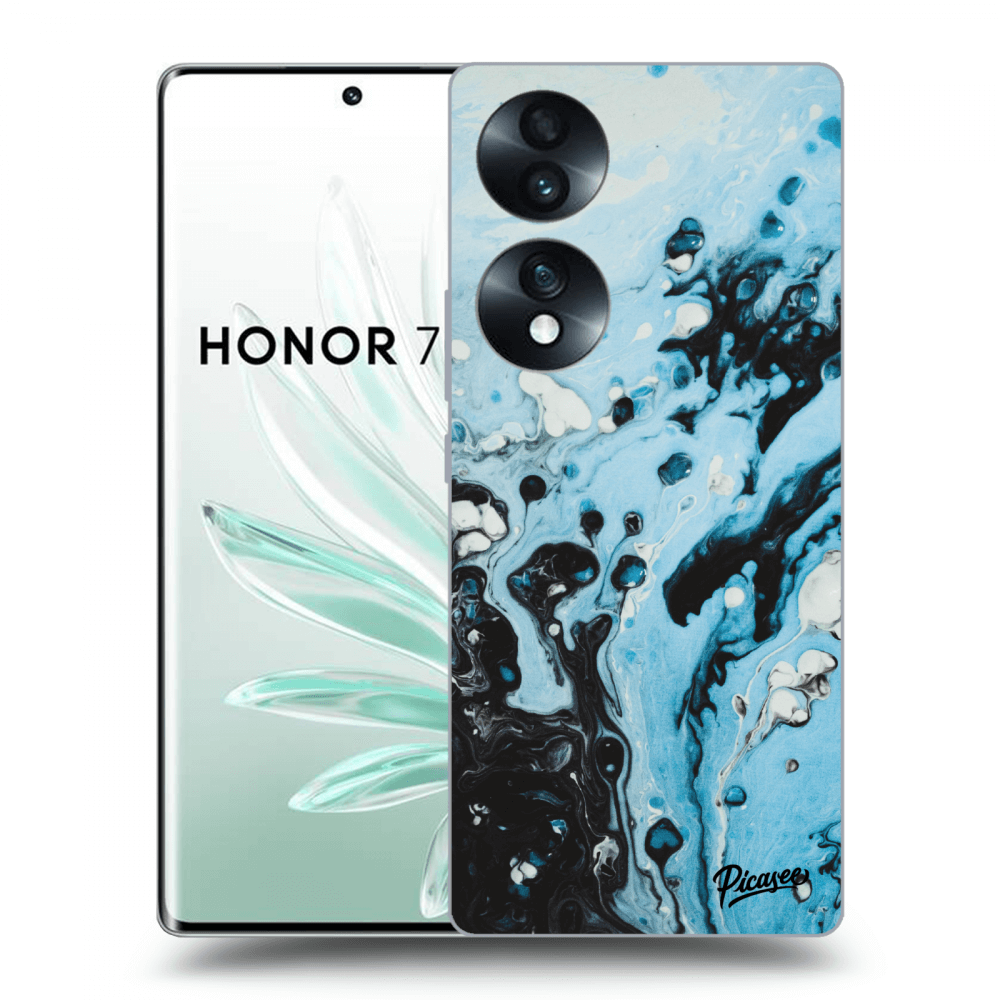 Picasee ULTIMATE CASE pro Honor 70 - Organic blue
