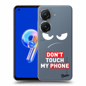 Obal pre Asus Zenfone 9 - Angry Eyes - Transparent