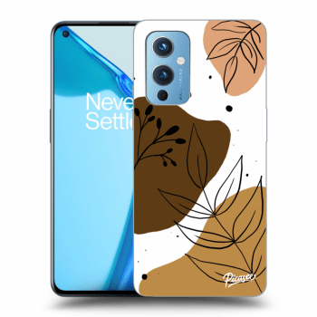 Picasee silikónový čierny obal pre OnePlus 9 - Boho style