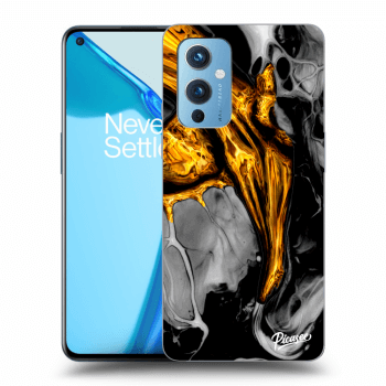 Obal pre OnePlus 9 - Black Gold