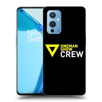 Picasee silikónový čierny obal pre OnePlus 9 - ONEMANSHOW CREW