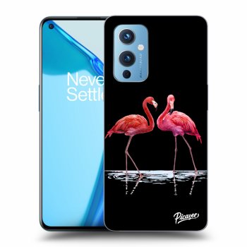 Obal pre OnePlus 9 - Flamingos couple