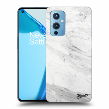 Picasee ULTIMATE CASE pro OnePlus 9 - White marble