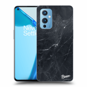 Obal pre OnePlus 9 - Black marble