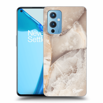 Obal pre OnePlus 9 - Cream marble