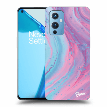 Obal pre OnePlus 9 - Pink liquid