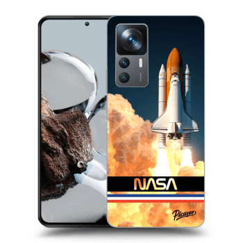 Picasee silikónový čierny obal pre Xiaomi 12T - Space Shuttle