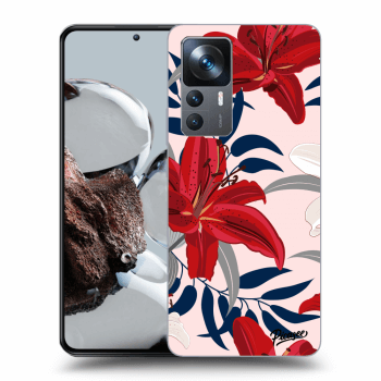 Obal pre Xiaomi 12T - Red Lily