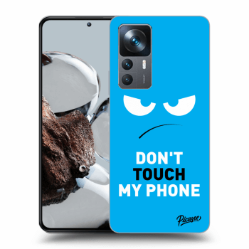 Obal pre Xiaomi 12T Pro - Angry Eyes - Blue