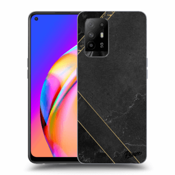 Obal pre OPPO A94 5G - Black tile