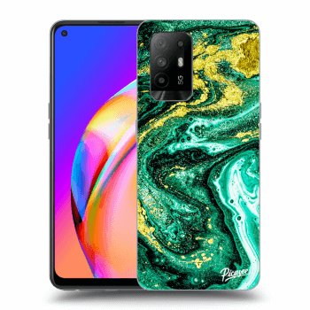 Obal pre OPPO A94 5G - Green Gold
