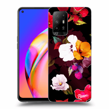 Obal pre OPPO A94 5G - Flowers and Berries
