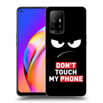 Obal pre OPPO A94 5G - Angry Eyes - Transparent