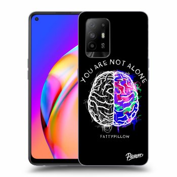 Obal pre OPPO A94 5G - Brain - White