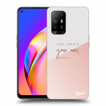 Picasee silikónový čierny obal pre OPPO A94 5G - You create your own opportunities