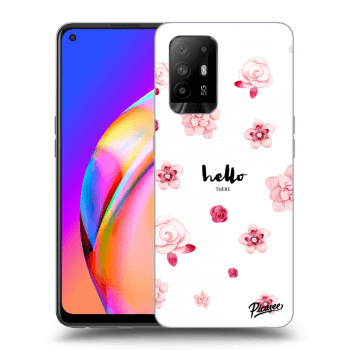 Picasee silikónový prehľadný obal pre OPPO A94 5G - Hello there