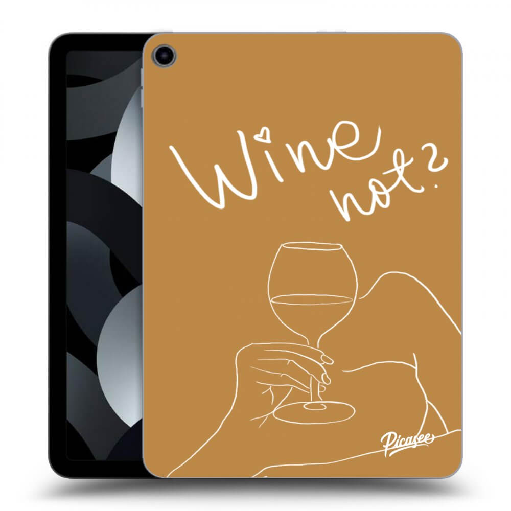 Picasee silikónový čierny obal pre Apple iPad 10,9" 2022 (10.generace) - Wine not