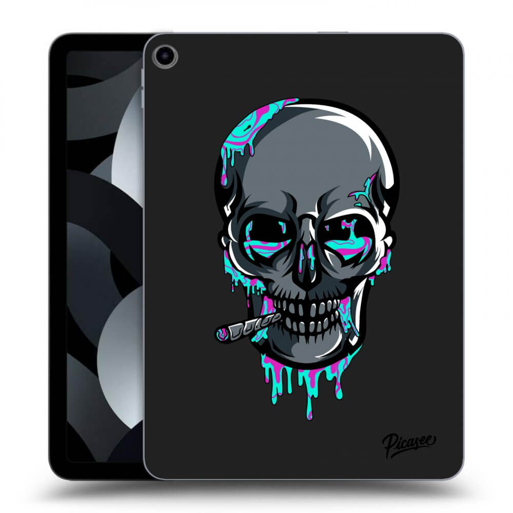 Picasee silikónový čierny obal pre Apple iPad 10,9" 2022 (10.generace) - EARTH - Lebka 3.0