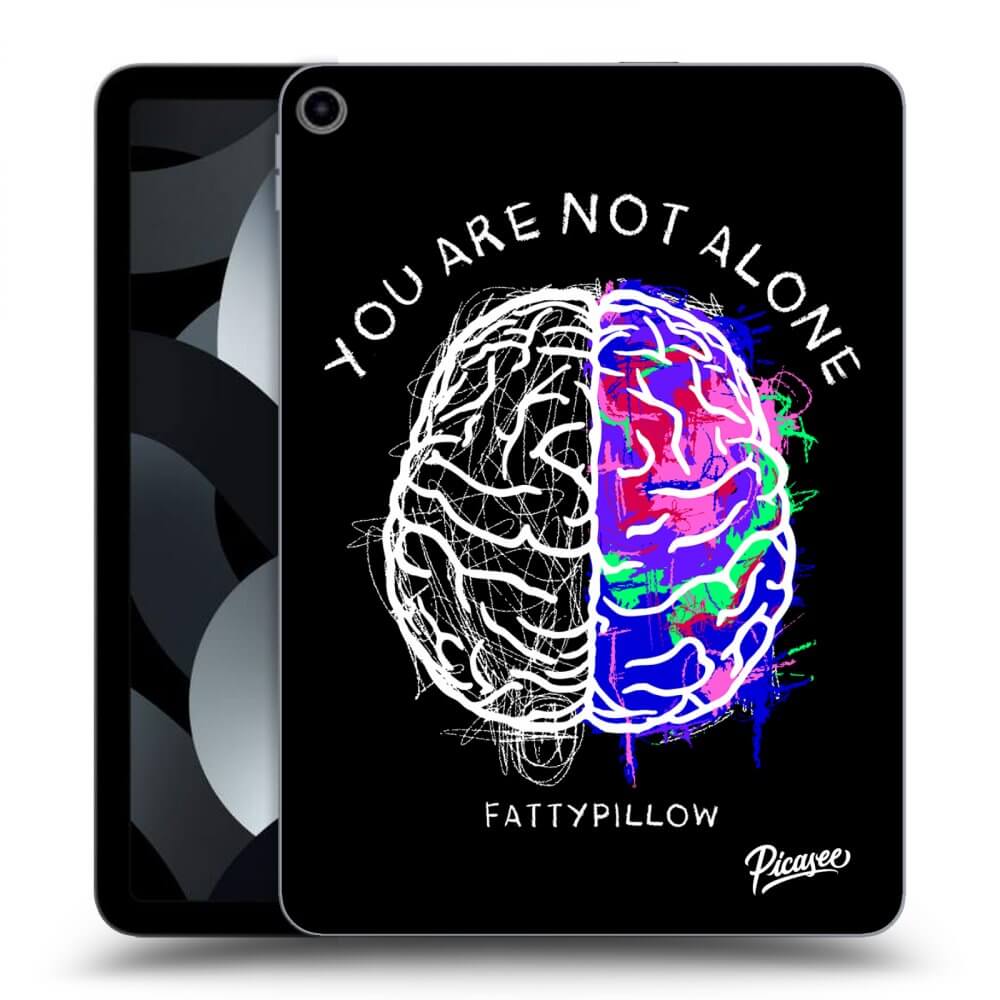 Picasee silikónový prehľadný obal pre Apple iPad 10,9" 2022 (10.generace) - Brain - White