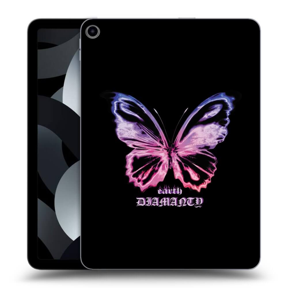 Picasee silikónový prehľadný obal pre Apple iPad 10,9" 2022 (10.generace) - Diamanty Purple