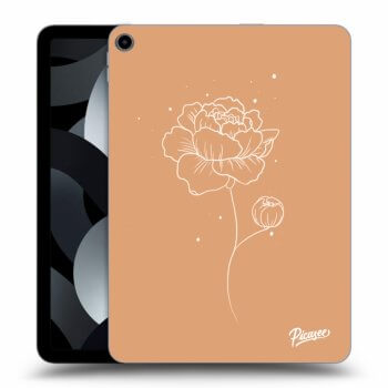 Picasee silikónový čierny obal pre Apple iPad 10,9" 2022 (10.generace) - Peonies