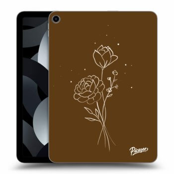 Obal pre Apple iPad 10,9" 2022 (10.gen.) - Brown flowers