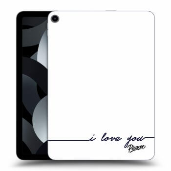 Picasee silikónový prehľadný obal pre Apple iPad 10,9" 2022 (10.generace) - I love you