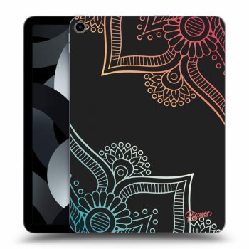 Picasee silikónový čierny obal pre Apple iPad 10,9" 2022 (10.generace) - Flowers pattern