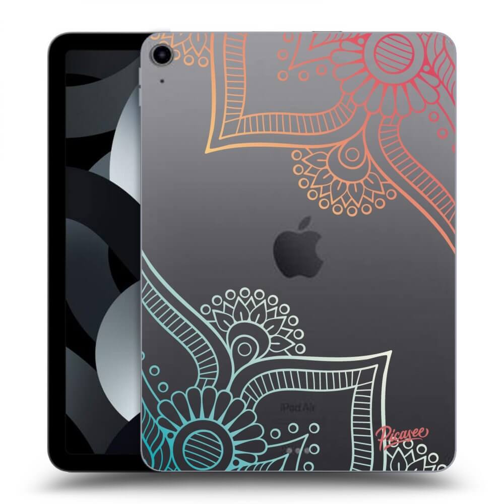 Picasee silikónový prehľadný obal pre Apple iPad 10,9" 2022 (10.generace) - Flowers pattern