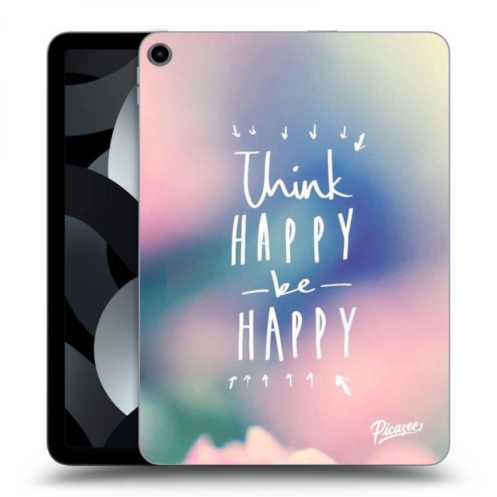 Picasee silikónový prehľadný obal pre Apple iPad 10,9" 2022 (10.generace) - Think happy be happy