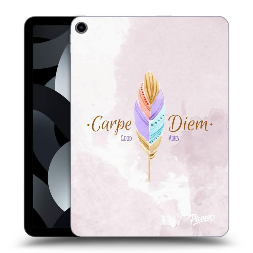 Picasee silikónový prehľadný obal pre Apple iPad 10,9" 2022 (10.generace) - Carpe Diem