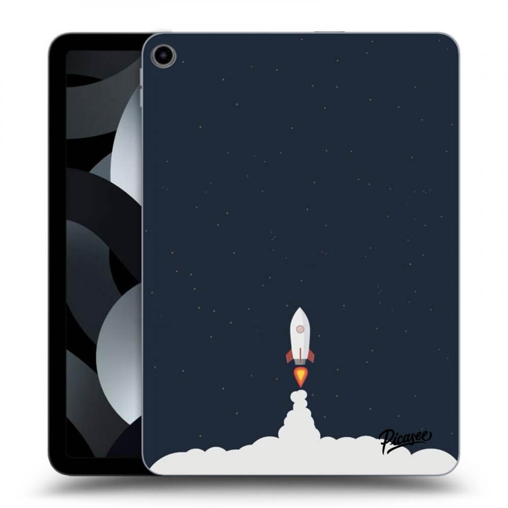 Picasee silikónový čierny obal pre Apple iPad 10,9" 2022 (10.generace) - Astronaut 2