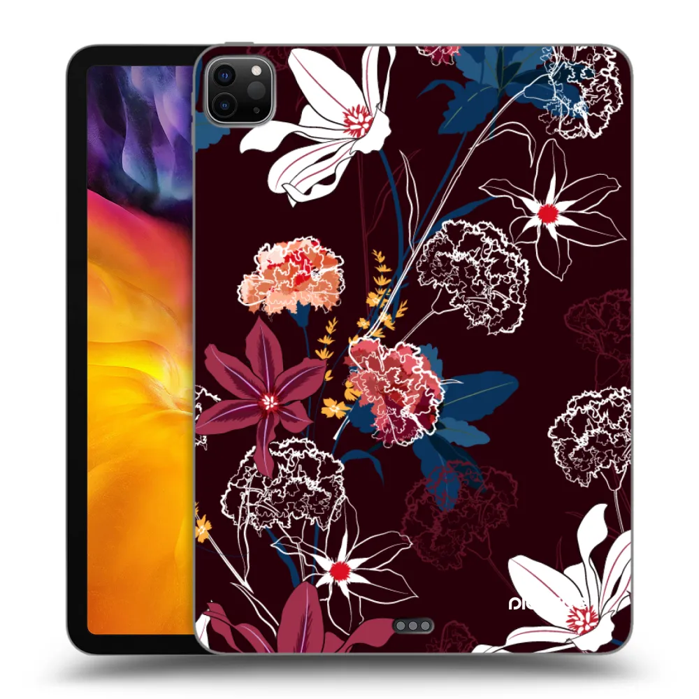 Picasee silikónový čierny obal pre Apple iPad Pro 11" 2022 M2 (4.generace) - Dark Meadow