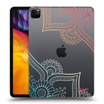 Obal pre Apple iPad Pro 11" 2022 M2 (4.generace) - Flowers pattern