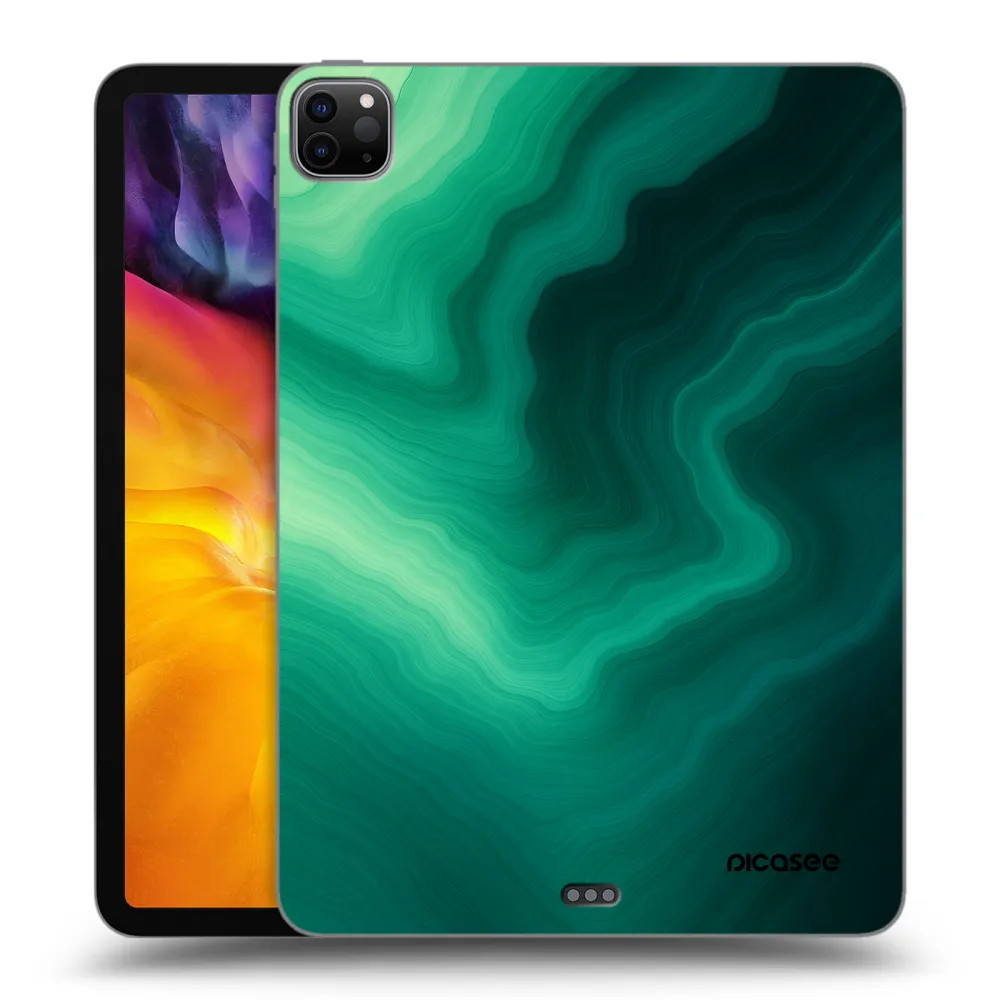 Picasee silikónový čierny obal pre Apple iPad Pro 11" 2022 M2 (4.generace) - Malachite