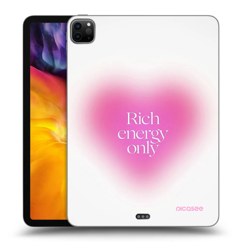 Silikónový čierny obal pre Apple iPad Pro 11" 2022 M2 (4.generace) - Rich Energy