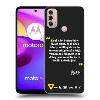 Obal pre Motorola Moto E40 - Kazma - MĚLI BYSTE SE DO TOHO PUSTIT
