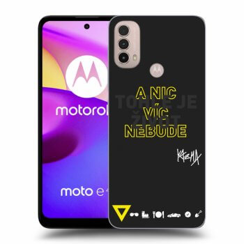 Obal pre Motorola Moto E40 - Kazma - TOHLE JE ŽIVOT A NIC VÍC NEBUDE