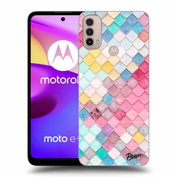 Obal pre Motorola Moto E40 - Farebná strecha