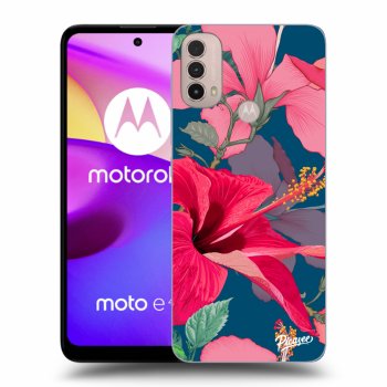 Obal pre Motorola Moto E40 - Hibiscus